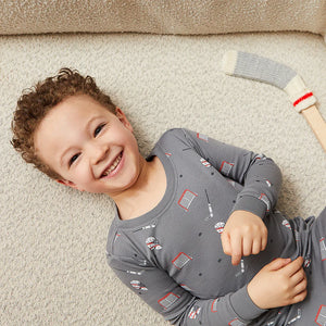 MIL Hockey Gear Print Pajama Set - Lula Boutique 