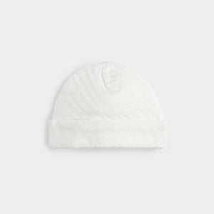 MIL Pointelle Knitted Hat in Off White - Lula Boutique 