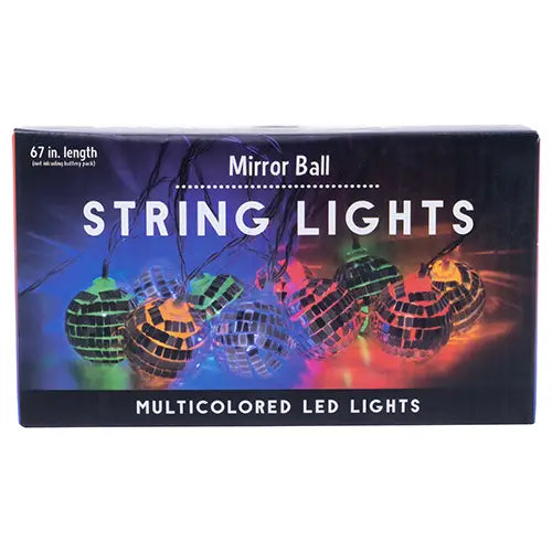 FIZ Mirror Ball String Lights