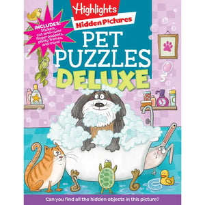 PRH Pet Puzzles Deluxe Activity Book - Lula Boutique  - Picture Puzzle Books