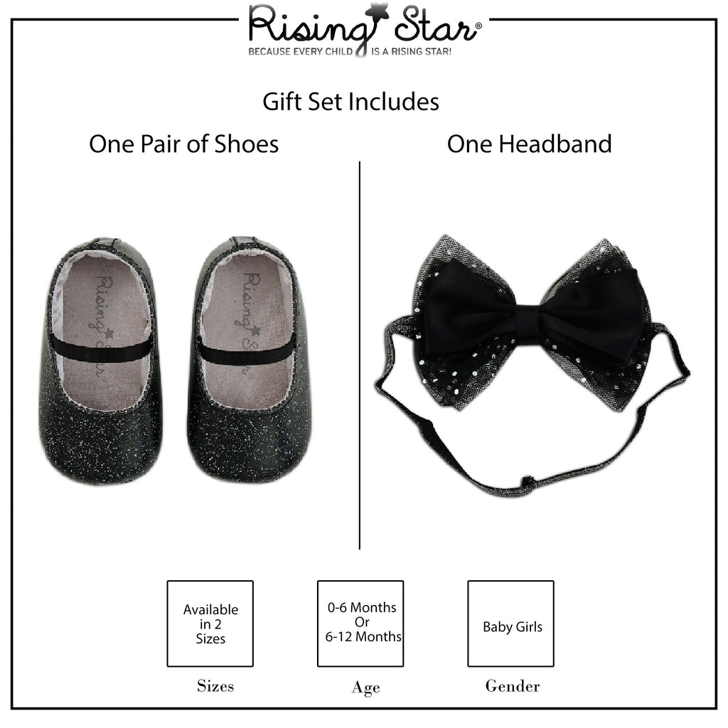 rising star baby girl shoes