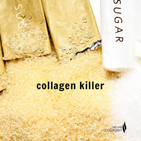 sugar - collagen killer