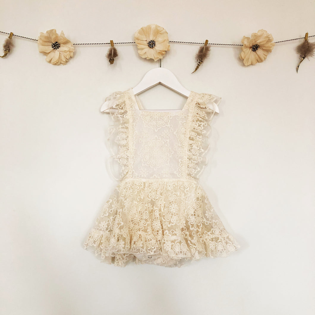 lace pinafore