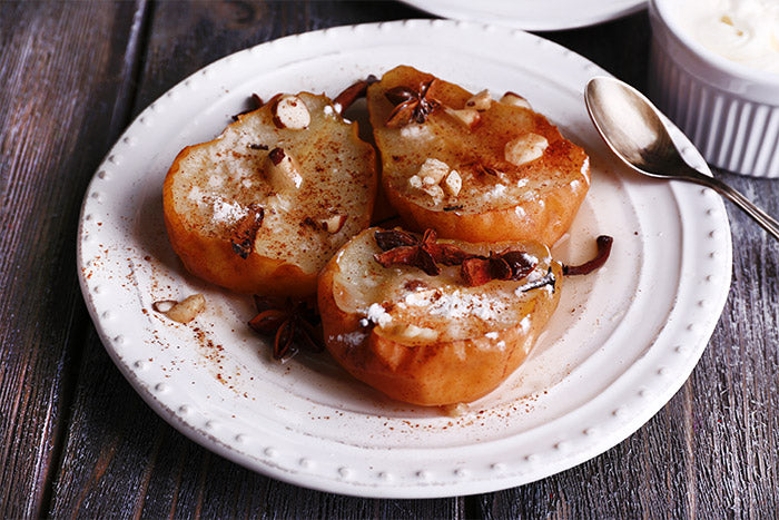 Healthy Quick Baked Pears 20 Servings