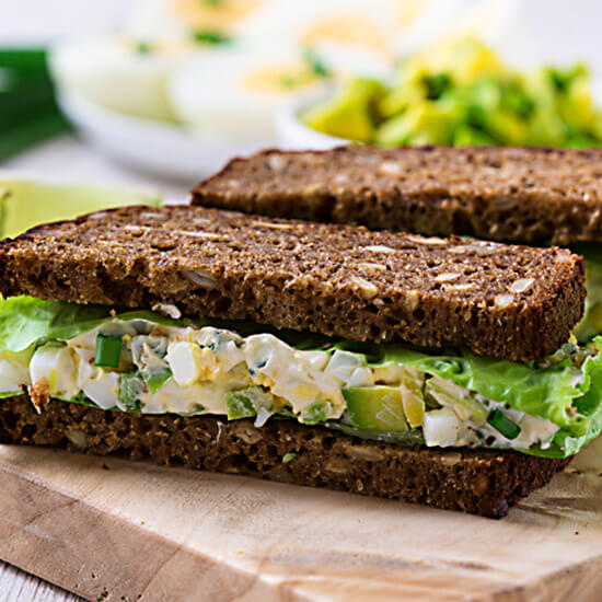 Egg Salad with Avocado