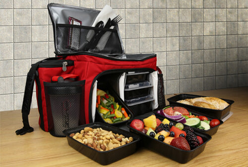 PerfectShaker 3 Meal Cooler Bag-Black