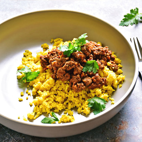 Cauliflower Rice Skillet Dinner