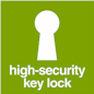 UL rated key lock