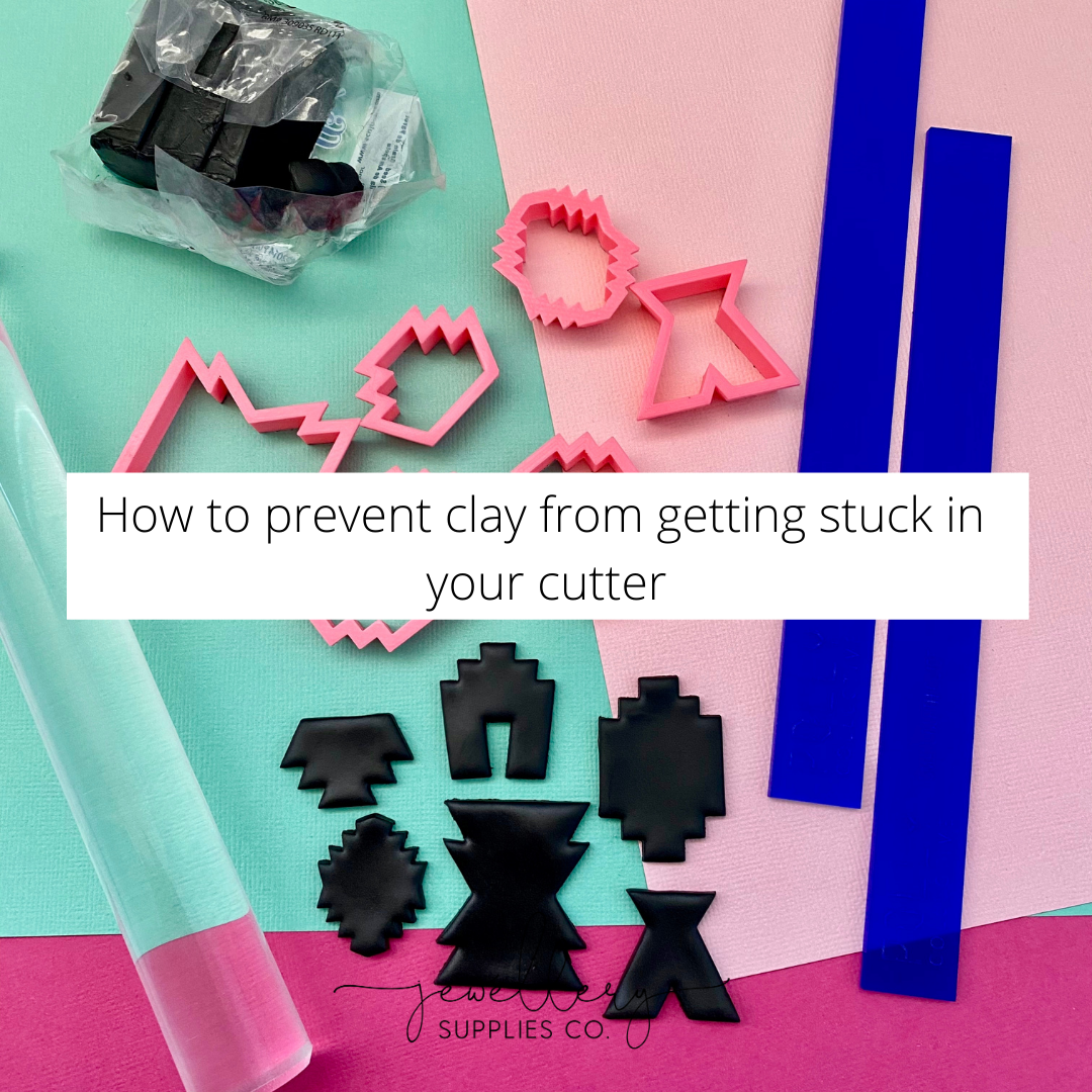 
    TUTORIAL / HOW TO PREVENT CLAY FROM GETTING STUCK IN YOUR CUTTER – Jewellery Supplies Co
  
