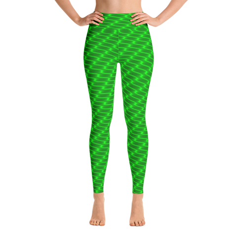 neon green yoga pants