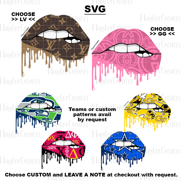 Louis Vuitton Dripping Lips SVG, LV Lips, Louis Vuitton Lips Art, LV Lips  PNG,Fashion brand logo svg, Bundle Logo Svg, B