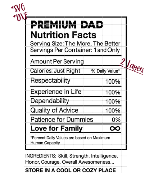 Download Premium Dad Facts - TTaylorCreates