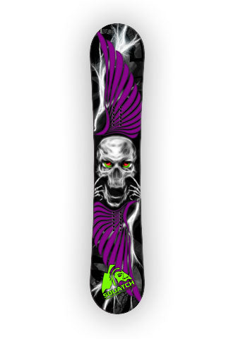 overdrijven overhead Korst SKULL and WINGS Snowboard Wrap – SQUATCH Industries