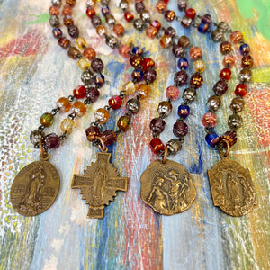 Colorfully Faithful Necklaces - Love and Honor Jesus - Faith Necklace