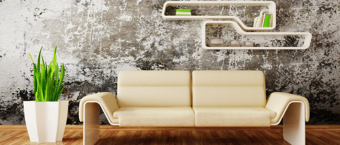 Concrete Finish Wall Mural