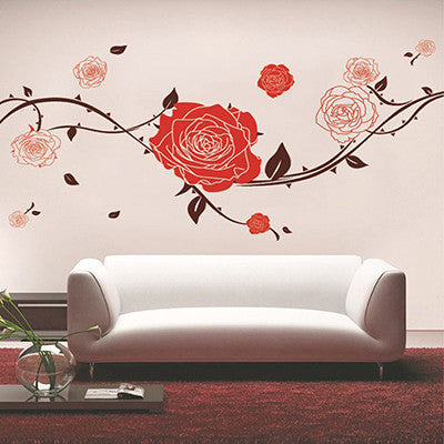 Rose Wall Decal