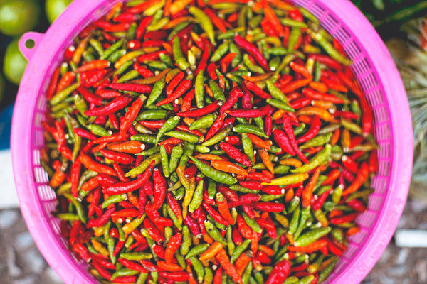 Mixture of chilies