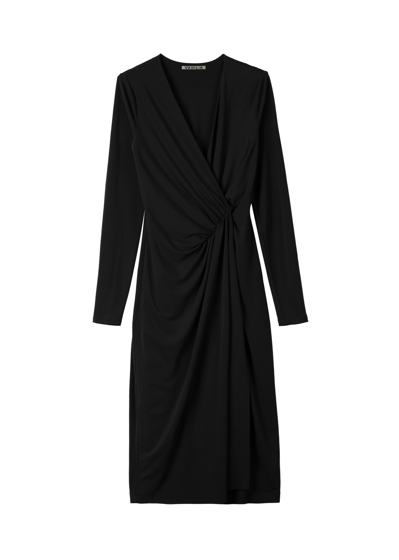 jurk met couture mouwen | Bestel bij Vanilia.com