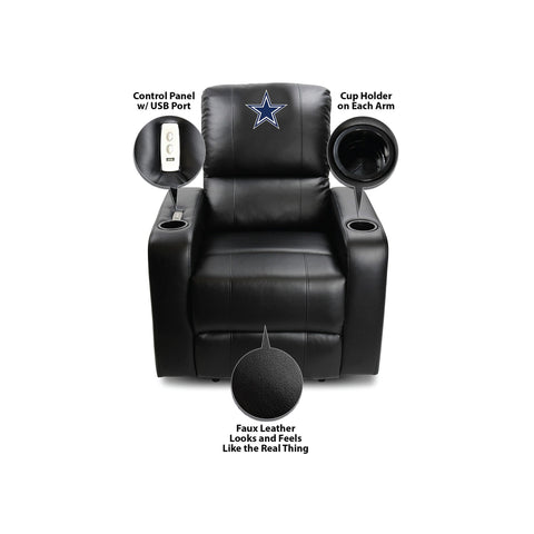 Imperial Dallas Cowboys Power Theater Recliner With Usb Port