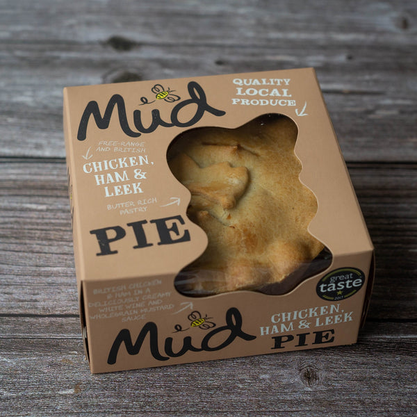 Mud frozen pie in a box