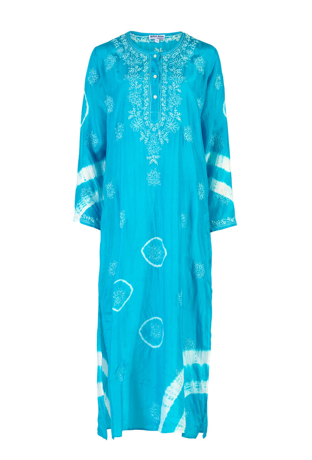 Silk Embroidered Maxi Kaftan Juliet Dunn Kaftan 