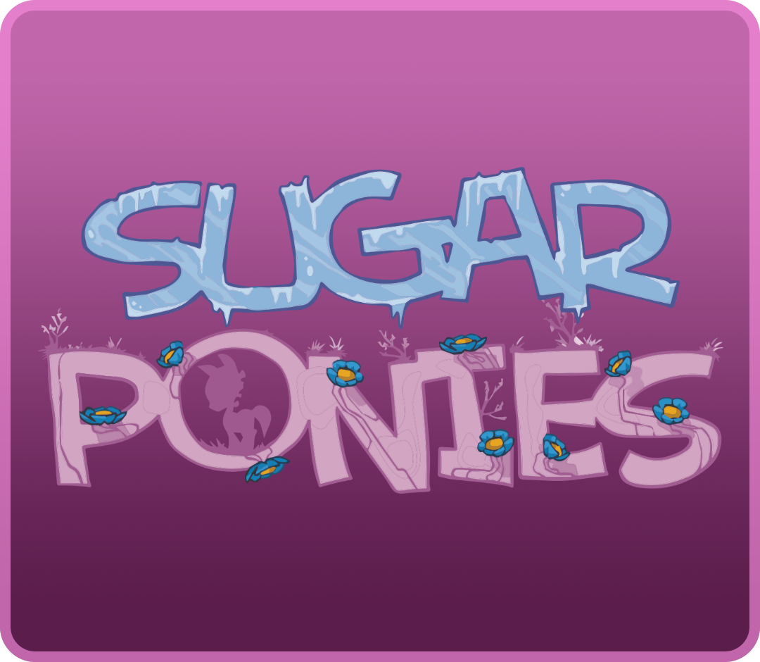 Sugar Ponies Logo Button