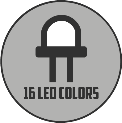 LumiLux Toilet Light Motion Detection, Advanced 16-Color LED