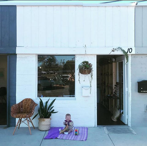 The Thread Spun shop and collective in Encinitas, California, featuring handmade and fair trade goods.