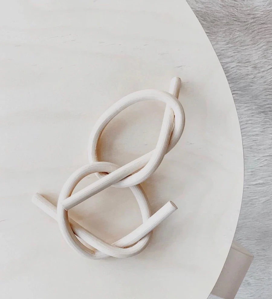 Wooden knot by California artist Katie Gong | Thread Spun Sustainable Gift Guide