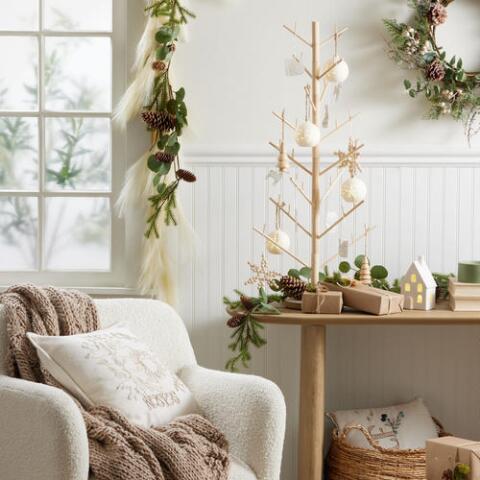 Eco-friendly Christmas tree alternative | Wooden Christmas tree reusable