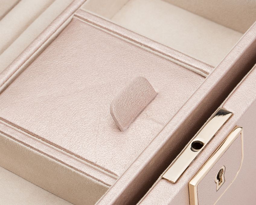 PALERMO SMALL JEWELRY BOX - ROSE GOLD