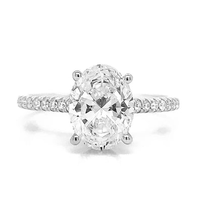 Round Illusion Diamond Studs – Ring Concierge