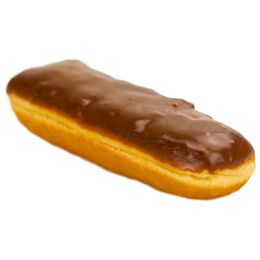 Chocolate Long John Donut Bank 5452