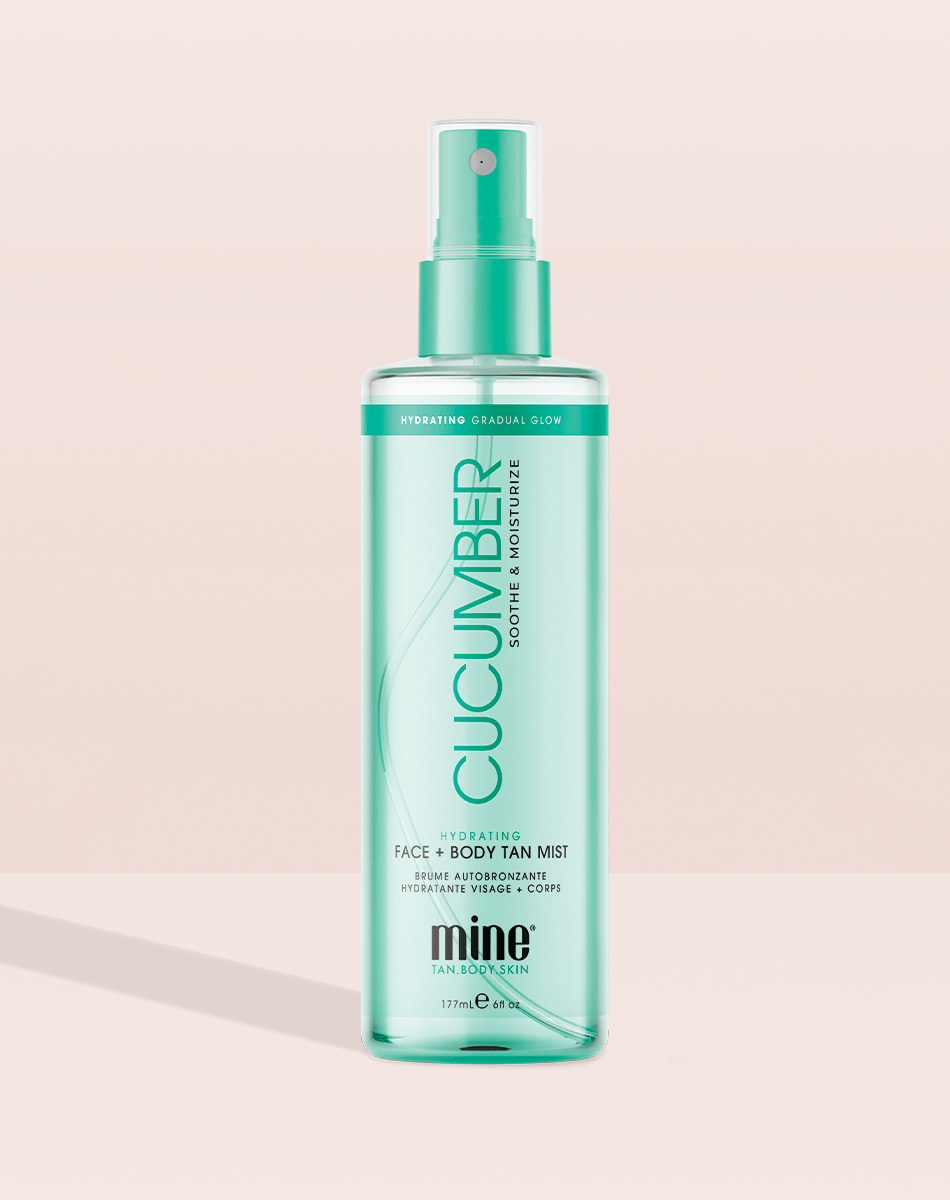 Cucumber Hydrating Face & Body Tan Mist - MineTan AU product image