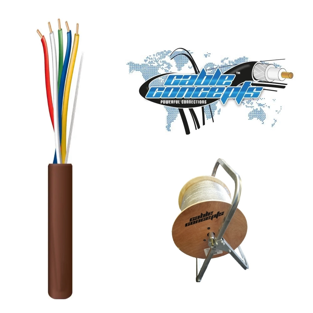 Cable Concepts Low Voltage Cable, 18 AWG, 5 Conductor, FT4/CSA Approve –  21st Century Entertainment Inc.