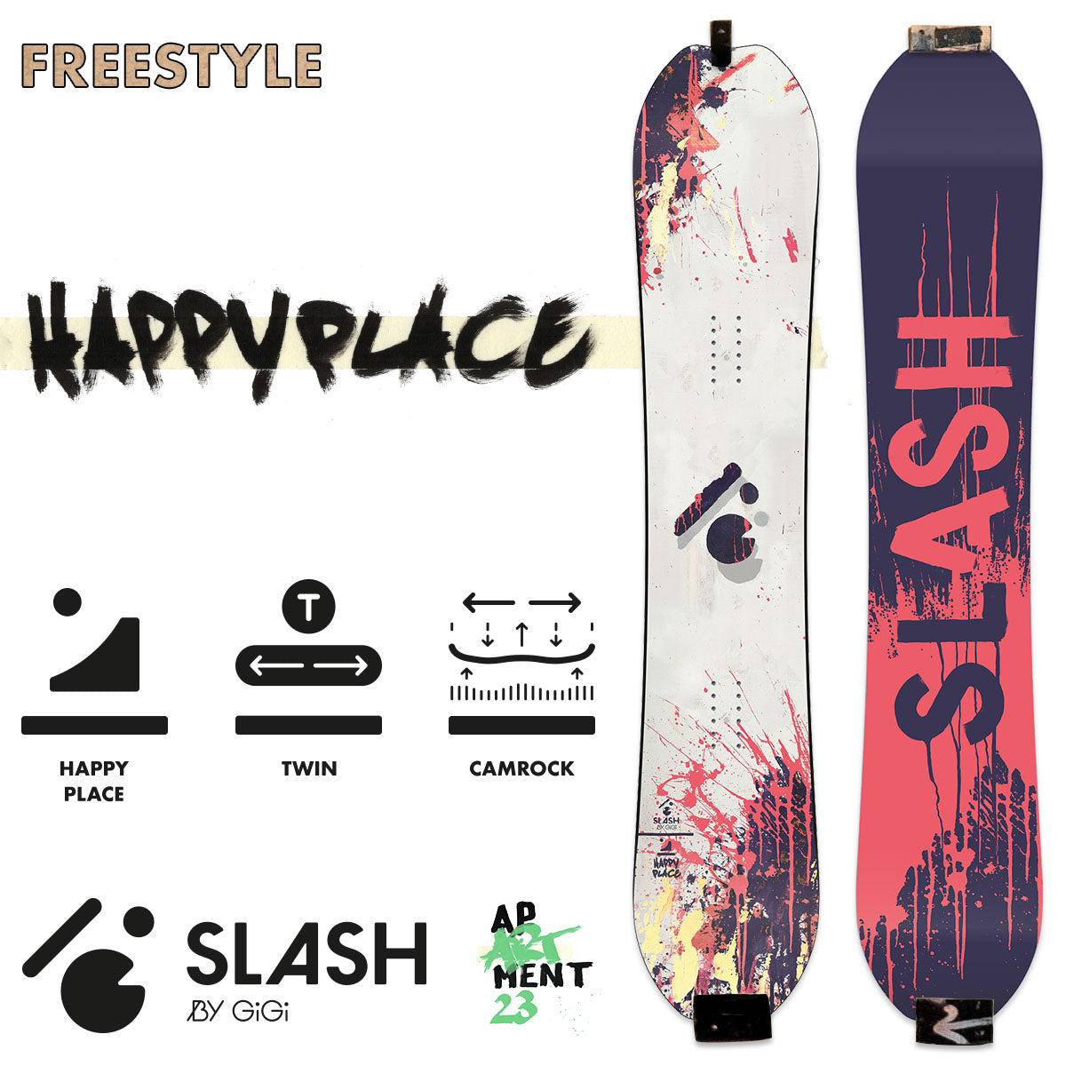 Slash Happy Place Snowboard