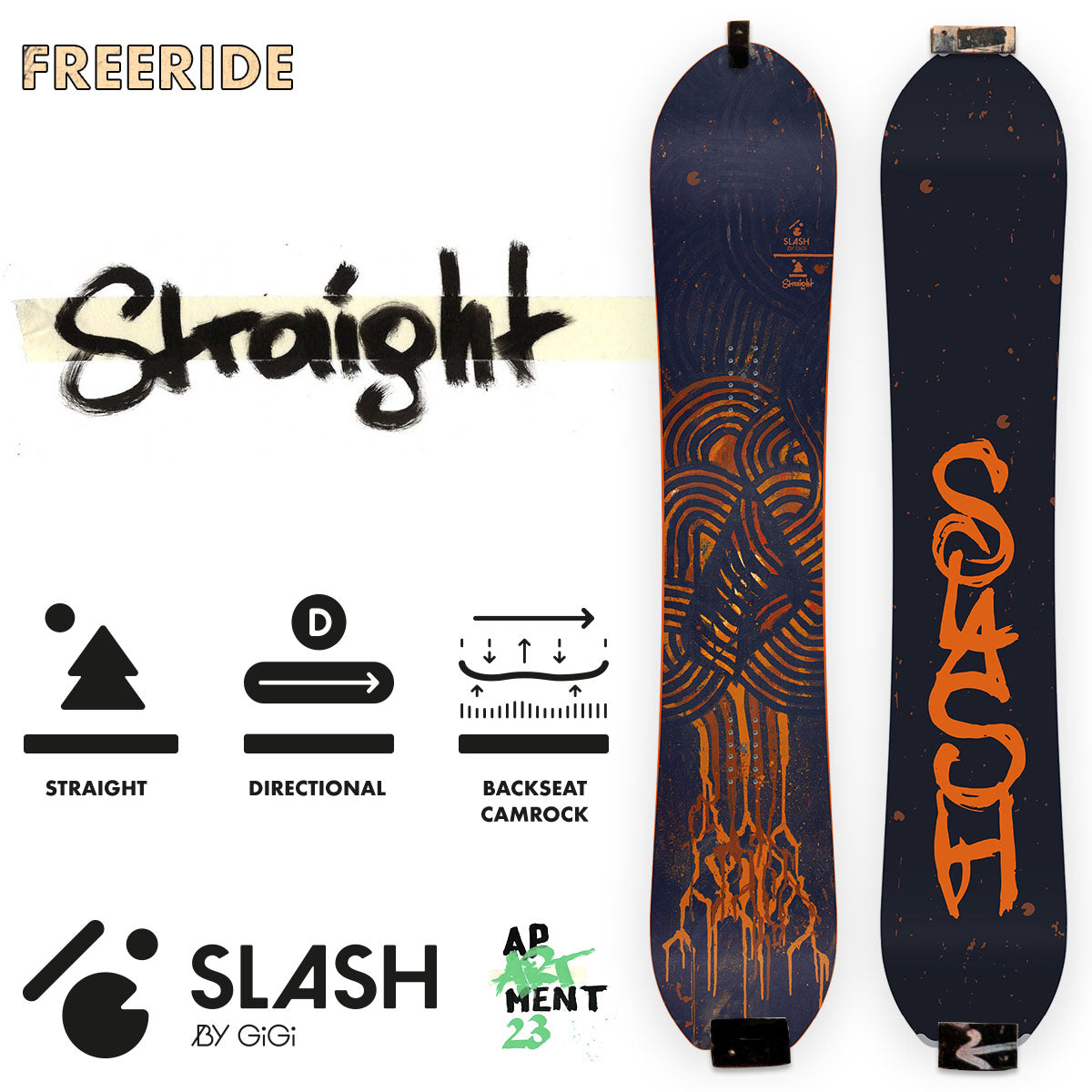 Slash Straight Snowboard