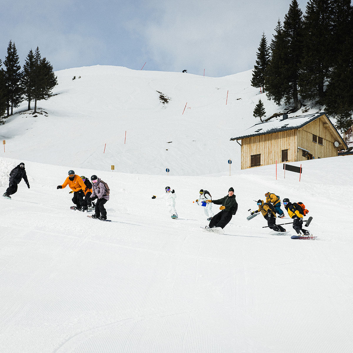 Slash Happy Place Snowboard - Lifestyle