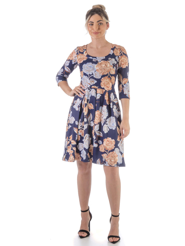 Women's Fit & Flare Dresses – 24seven Comfort Apparel