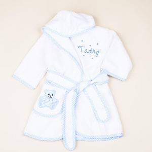 personalised baby dressing gown ireland