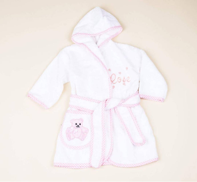 personalised baby dressing gown ireland