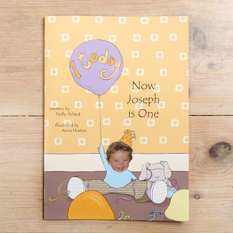 personalised first birthday book