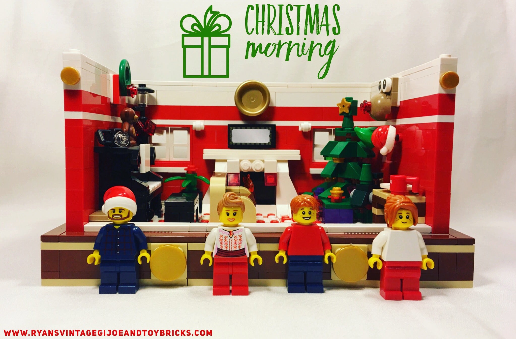 lego christmas moc