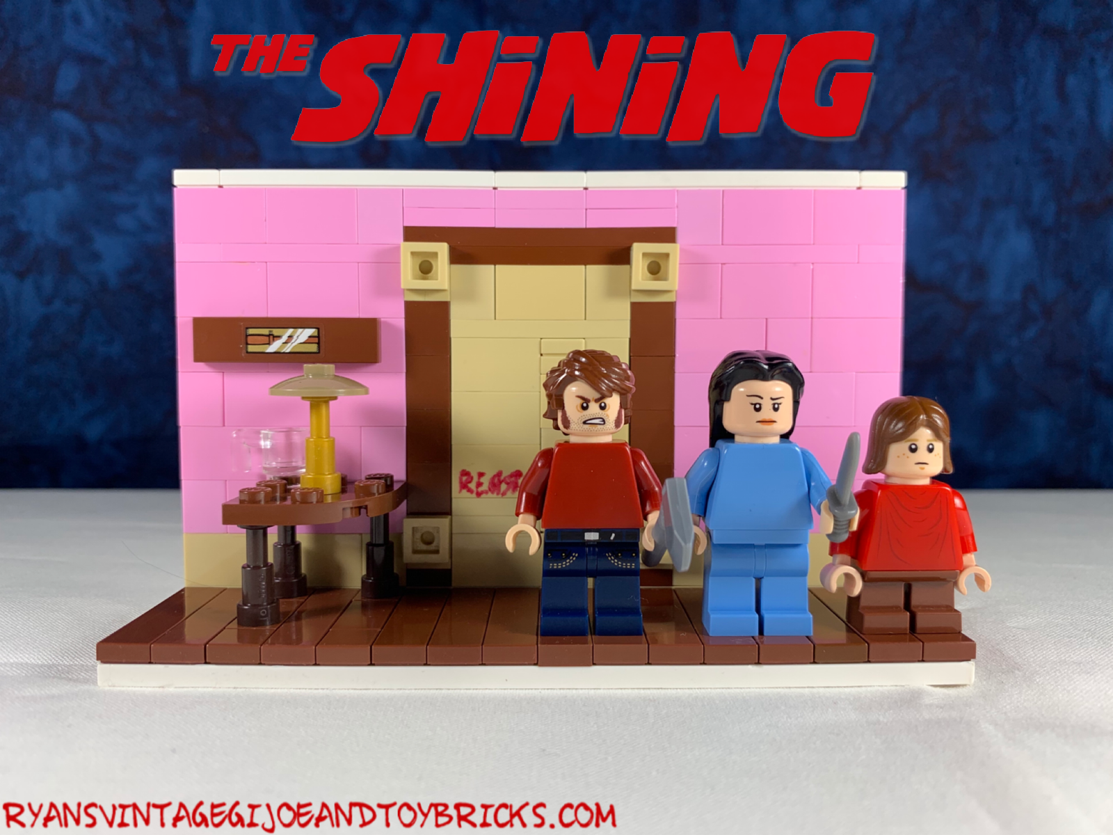 Lego Custom The Shining Here S Johnny Bathroom Scene Redrum Moc Ryan S Vintage Gi Joe Toy Bricks