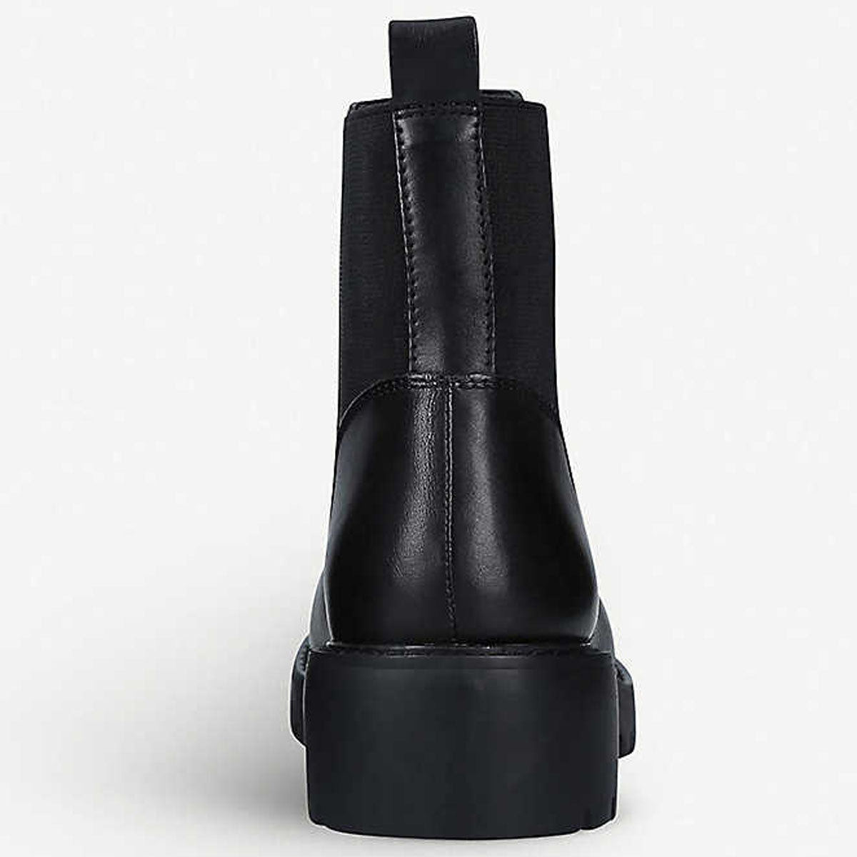 gliding black leather steve madden