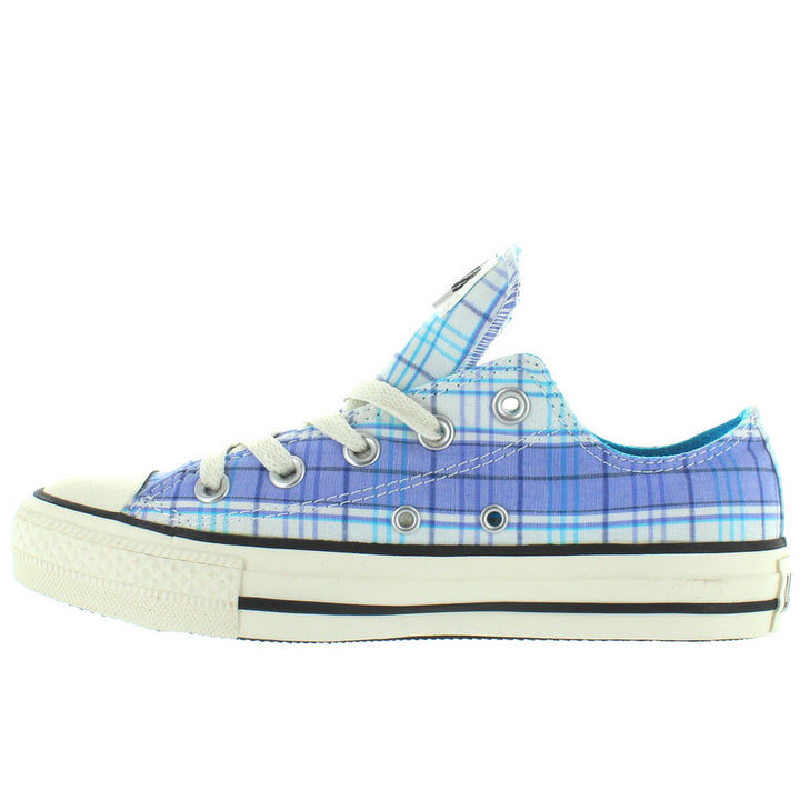 converse tartan plaid