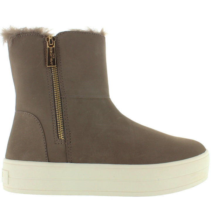 fur lined sneaker boots