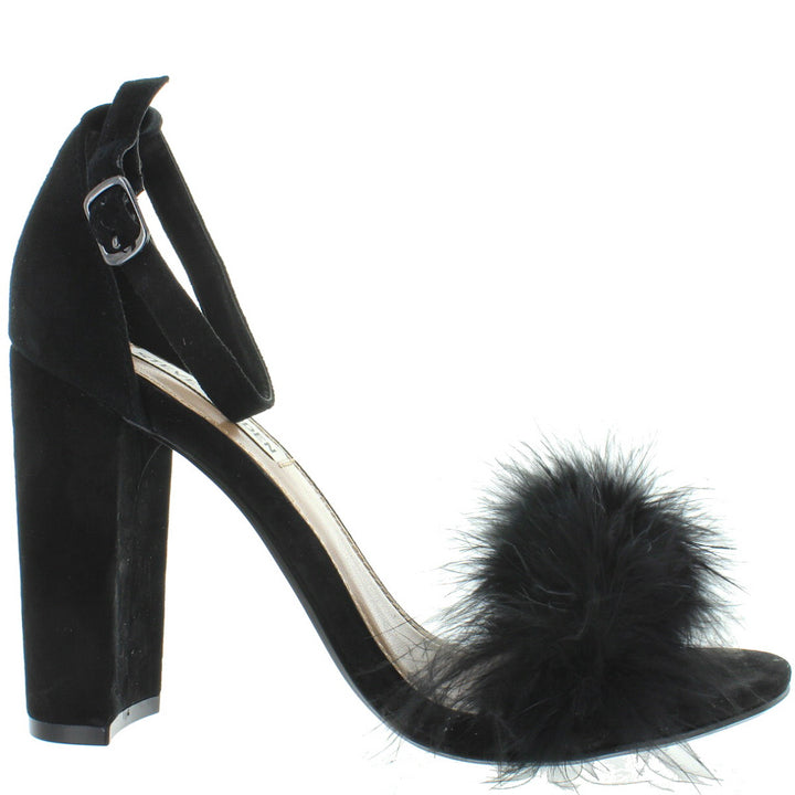 steve madden feather heels