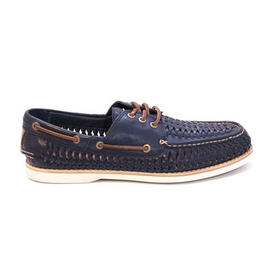 woven boat shoes