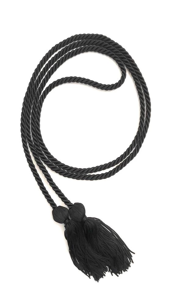 Black Graduation Honor Cords – Honor Cord Supply